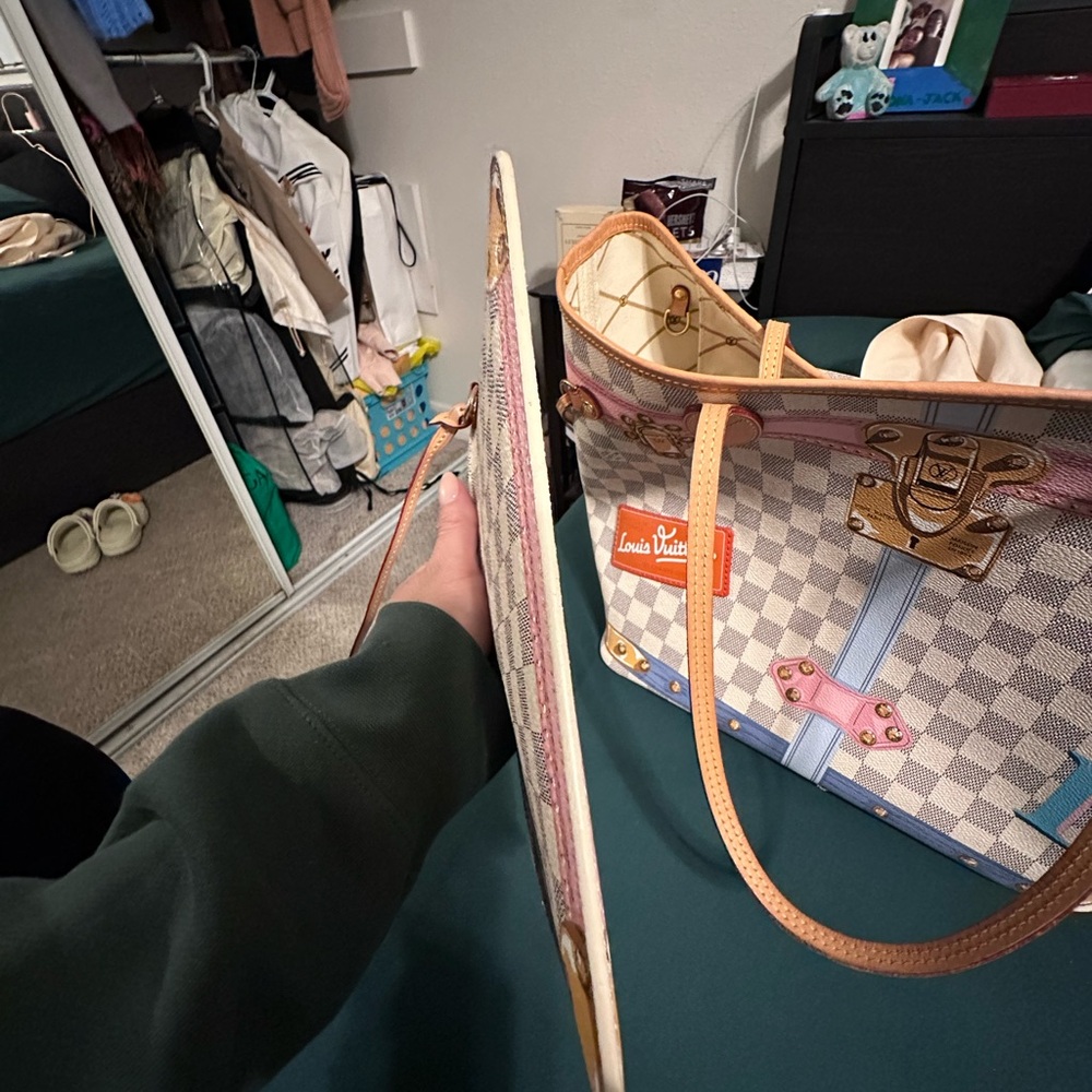 Limited Edition Damier Louis Vuitton Neverfull Trunk Edition GM - Picture 10 of 14